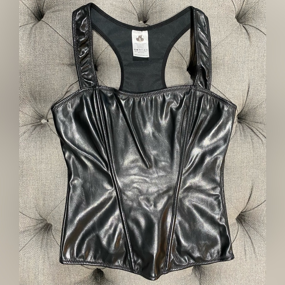 Spirit Halloween Tank Top - Size Medium - Black